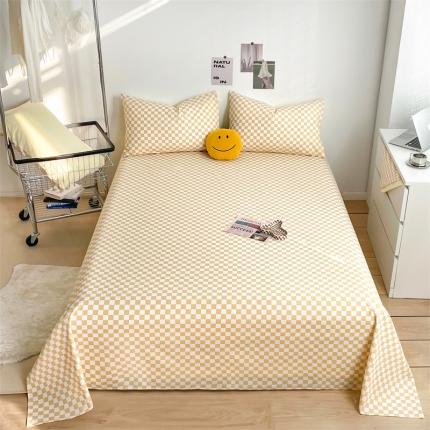 91家纺网 家纺一手货源 找家纺 （总）798 2022新款全棉13070水洗棉床单