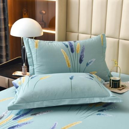 91家纺网 家纺一手货源 找家纺 （总）名优 2023新款13374全棉印花枕套48*74cm