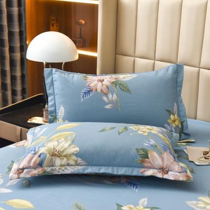 名优 2023新款13374全棉印花枕套48*74画情