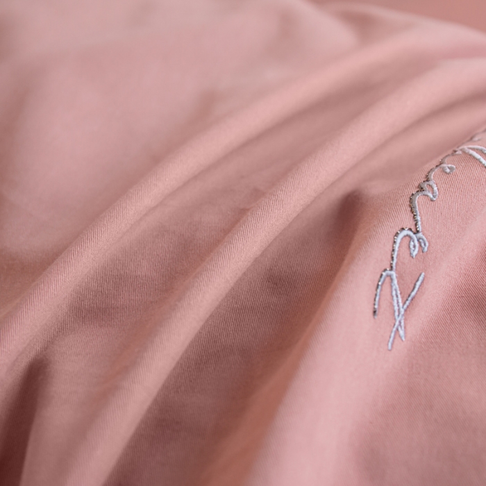 91家纺网 家纺一手货源 找家纺 安妮家居 2022新款全棉刺绣四件套-碟之恋 紫粉