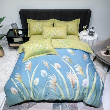 91家纺网 家纺一手货源 找家纺 （总）金爱家 2023新款大版13372全棉花卉系列四件套