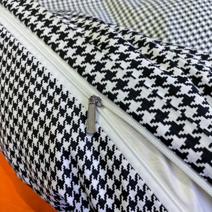 91家纺网 家纺一手货源 找家纺 金爱家 2023新款全棉13372简约条格四件套 奥斯丁