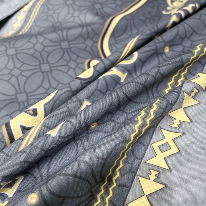 91家纺网 家纺一手货源 找家纺 金爱家 2023新款全棉13372简约条格四件套 莉娅