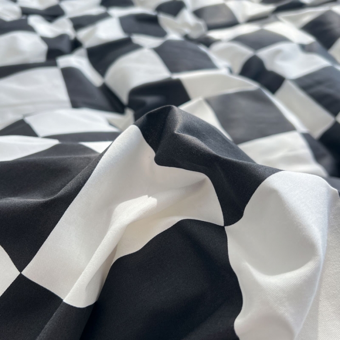 91家纺网 家纺一手货源 找家纺 （总）艾沁 2022新款全棉北欧简约风四件套