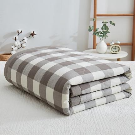 91家纺网 家纺一手货源 找家纺 [送质检报告]可水洗百分百里外全棉棉花被空调被纯棉夏被初见