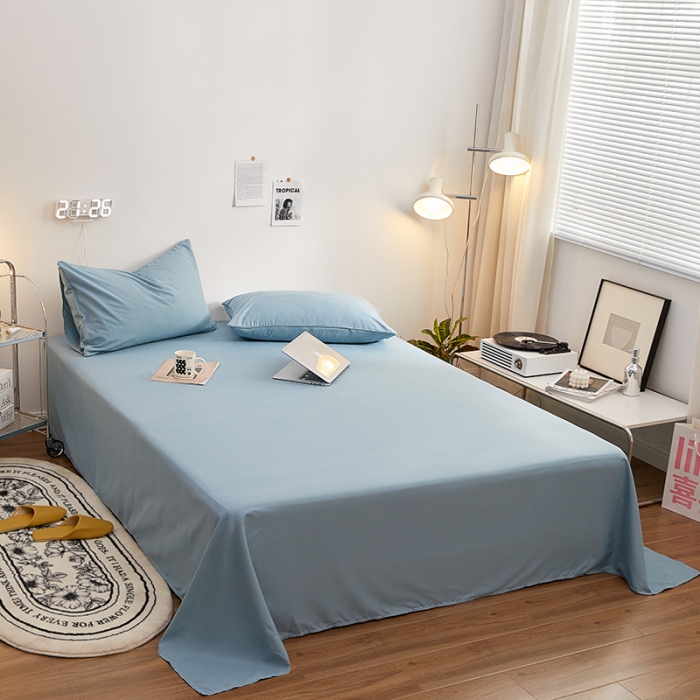 91家纺网 家纺一手货源 找家纺 （总）蓝淋家纺 2022新款亲肤磨毛床单