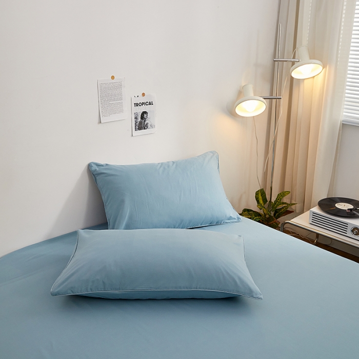 91家纺网 家纺一手货源 找家纺 （总）蓝淋家纺 2022新款亲肤磨毛床单