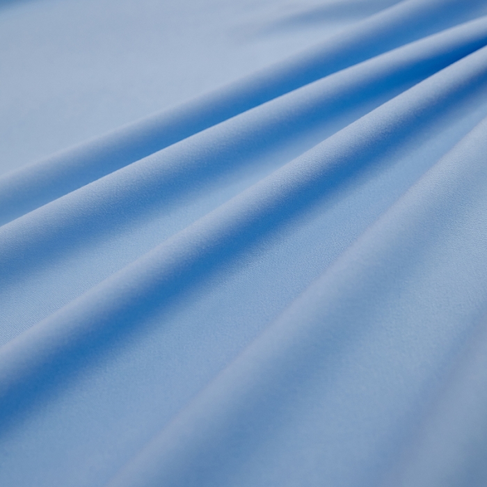 91家纺网 家纺一手货源 找家纺 蓝淋家纺 2022新款亲肤磨毛床单 天蓝色