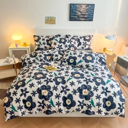 91家纺网 家纺一手货源 找家纺 （总）感遇 2022新款全棉印花四件套第三批