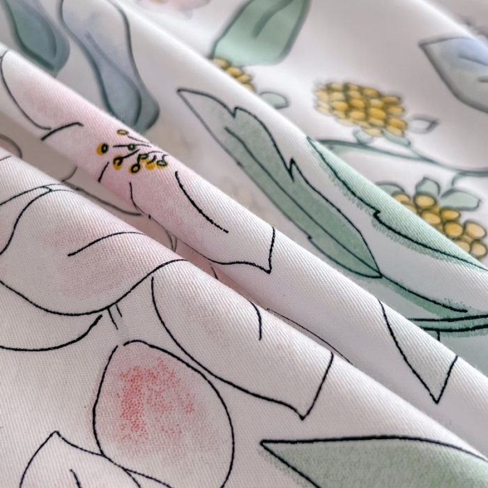 91家纺网 家纺一手货源 找家纺 感遇 2022新款全棉印花四件套第三批 草莓之恋