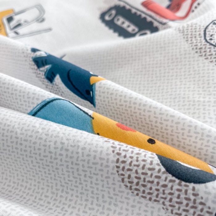 91家纺网 家纺一手货源 找家纺 感遇 2022新款全棉印花四件套第三批 儿童乐园