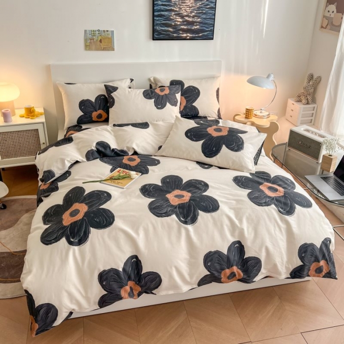 91家纺网 家纺一手货源 找家纺 感遇 2022新款全棉印花四件套第三批 奈斯