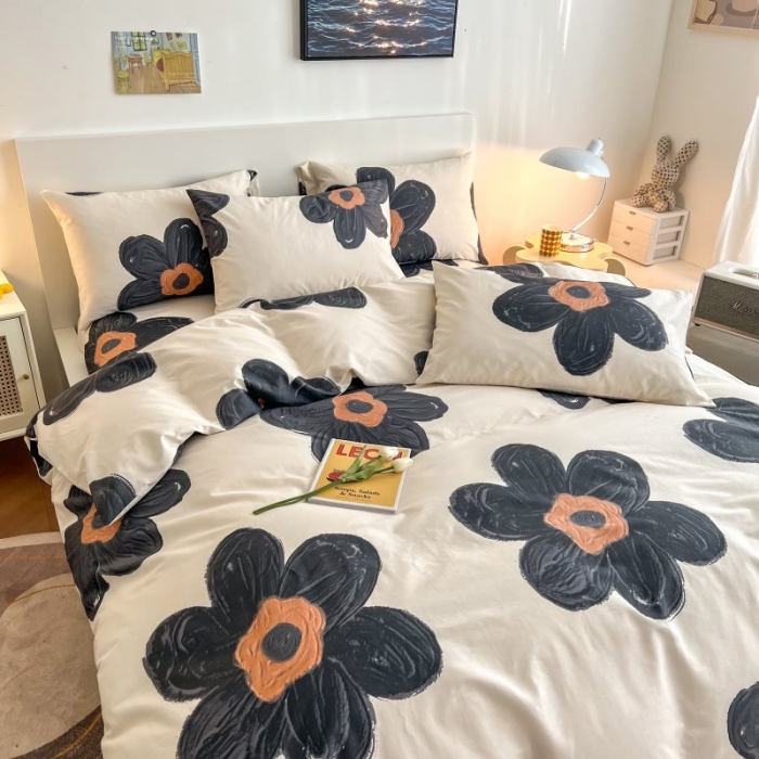 91家纺网 家纺一手货源 找家纺 感遇 2022新款全棉印花四件套第三批 奈斯