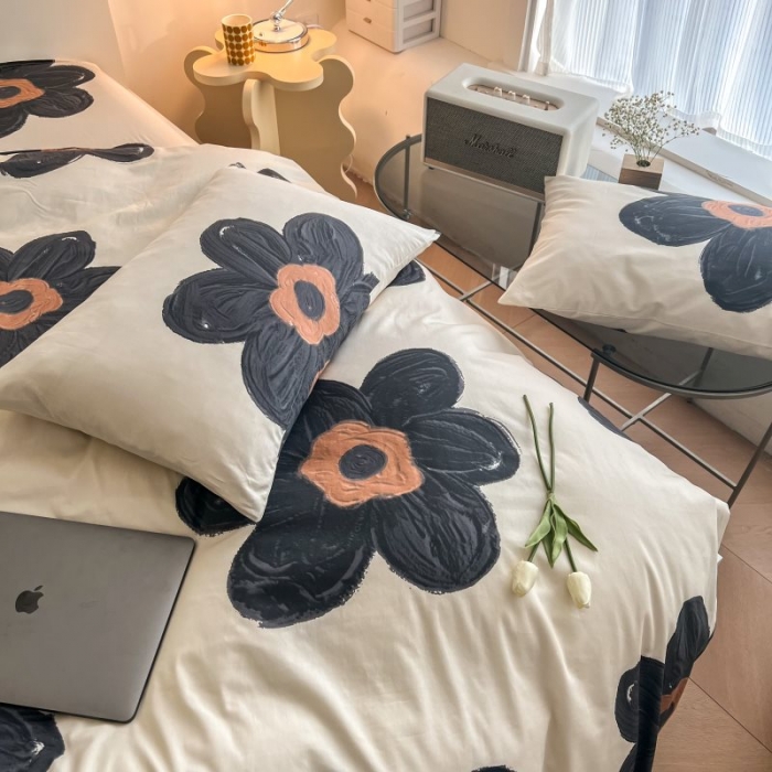 91家纺网 家纺一手货源 找家纺 感遇 2022新款全棉印花四件套第三批 奈斯