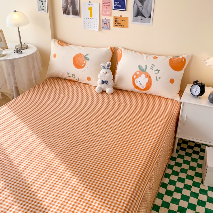 91家纺网 家纺一手货源 找家纺 （总）西引力 2022年新款全棉纯棉卡通单床单