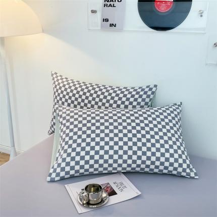 91家纺网 家纺一手货源 找家纺 总 798 2022新款全棉水洗棉单品枕套48*74cm/对