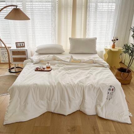 91家纺网 家纺一手货源 找家纺 （总）易展家居 2025新款原棉亲肤棉夏被