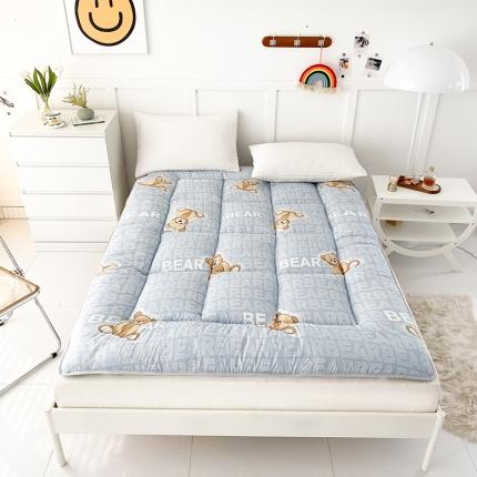 91家纺网 家纺一手货源 找家纺 （总）易展家居 2023新款高弹磨毛夹棉印花软床垫