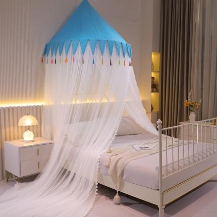 91家纺网 家纺一手货源 找家纺 （总）雪姿家纺 2023新款半圆吊顶蚊帐-星辰