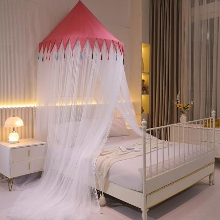 91家纺网 家纺一手货源 找家纺 （总）雪姿家纺 2023新款半圆吊顶蚊帐-星辰