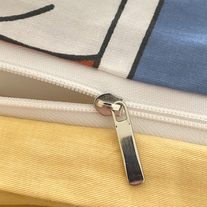 91家纺网 家纺一手货源 找家纺 麦伦家居 2022新款小清新卡通系列全棉斜纹四件套 梦之队