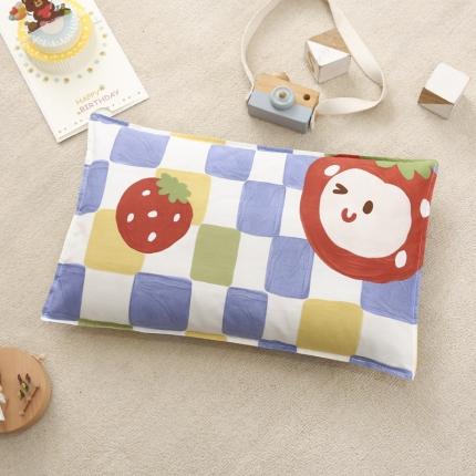 91家纺网 家纺一手货源 找家纺 （总）嗨生活 2022新款全棉儿童幼儿园枕套30*50cm