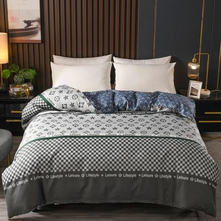 91家纺网 家纺一手货源 找家纺 （总）赫然家纺 新款斜纹磨毛单品被套