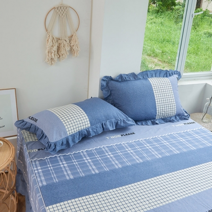 91家纺网 家纺一手货源 找家纺 （总）爱妮玖玖 2019全棉印花单层花边枕套花卉类