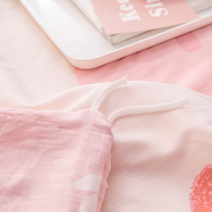 91家纺网 家纺一手货源 找家纺 绵庭 2022新款全棉12868单被套 白桃公主