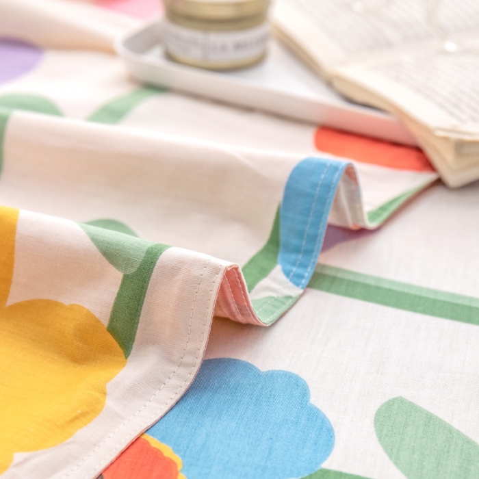 91家纺网 家纺一手货源 找家纺 绵庭 2022新款全棉12868单被套 华美绽放