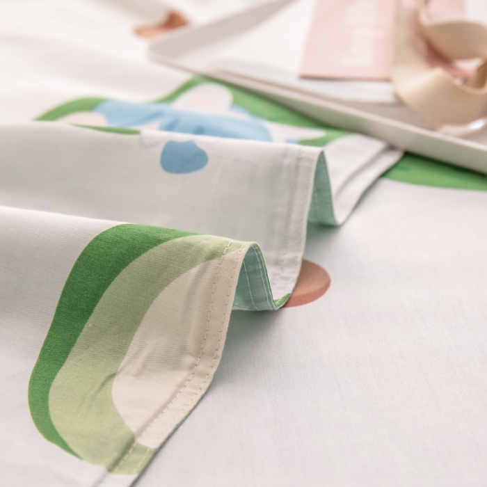 91家纺网 家纺一手货源 找家纺 绵庭 2022新款全棉12868单被套 牛油果女孩