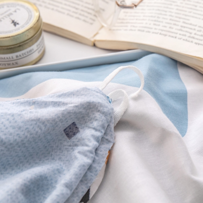 91家纺网 家纺一手货源 找家纺 绵庭 2022新款全棉12868单被套 时间定格