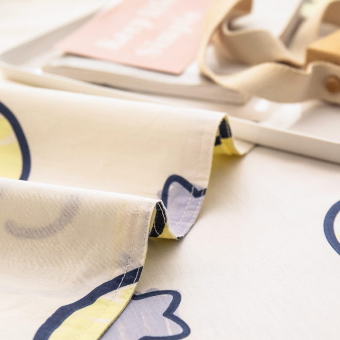 91家纺网 家纺一手货源 找家纺 绵庭 2022新款全棉12868单被套 微笑百事达