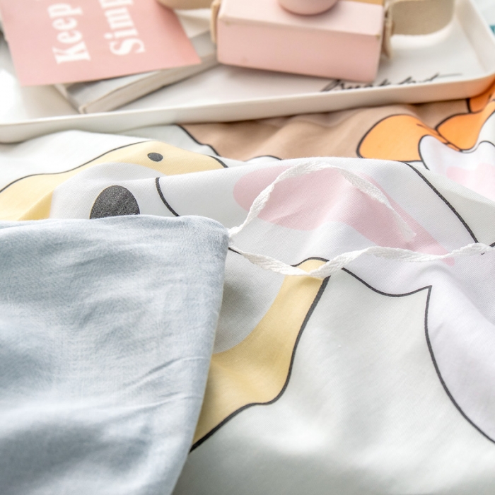 91家纺网 家纺一手货源 找家纺 绵庭 2022新款全棉12868单被套 小兔叽