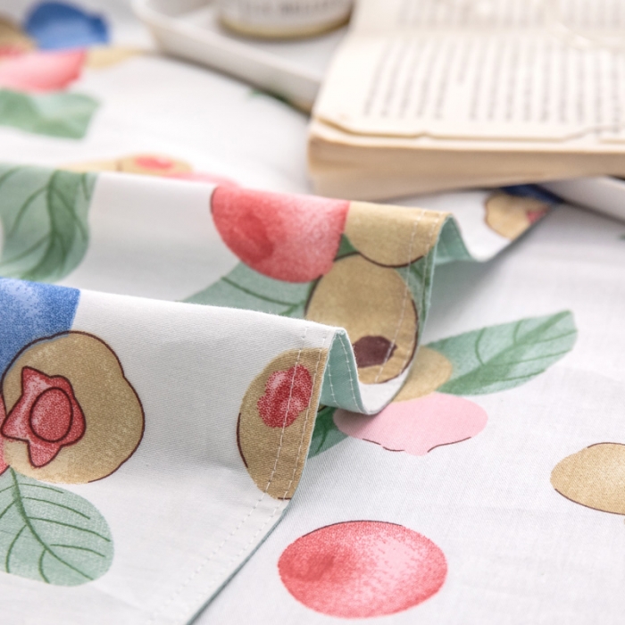 91家纺网 家纺一手货源 找家纺 绵庭 2022新款全棉12868单被套 晓风含露