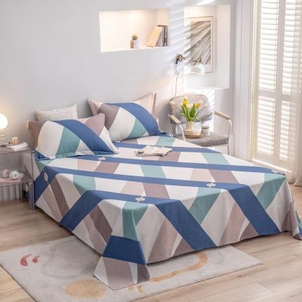 91家纺网 家纺一手货源 找家纺 （总）绵庭 2022新款全棉12868单床单