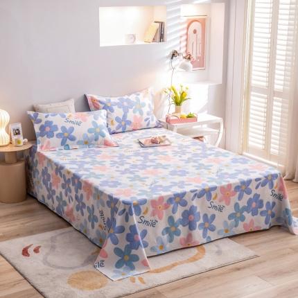 91家纺网 家纺一手货源 找家纺 （总）绵庭 2022新款全棉12868单床单