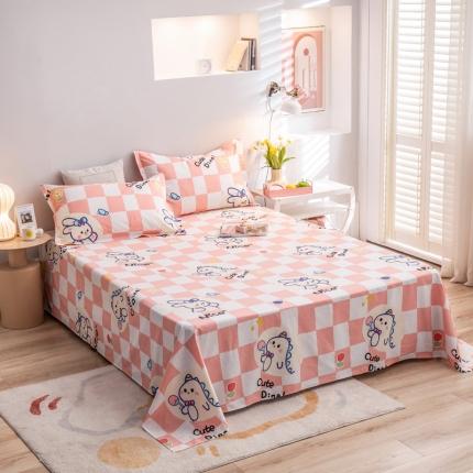 91家纺网 家纺一手货源 找家纺 （总）绵庭 2022新款全棉12868单床单