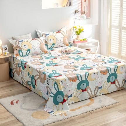 91家纺网 家纺一手货源 找家纺 （总）绵庭 2022新款全棉12868单床单