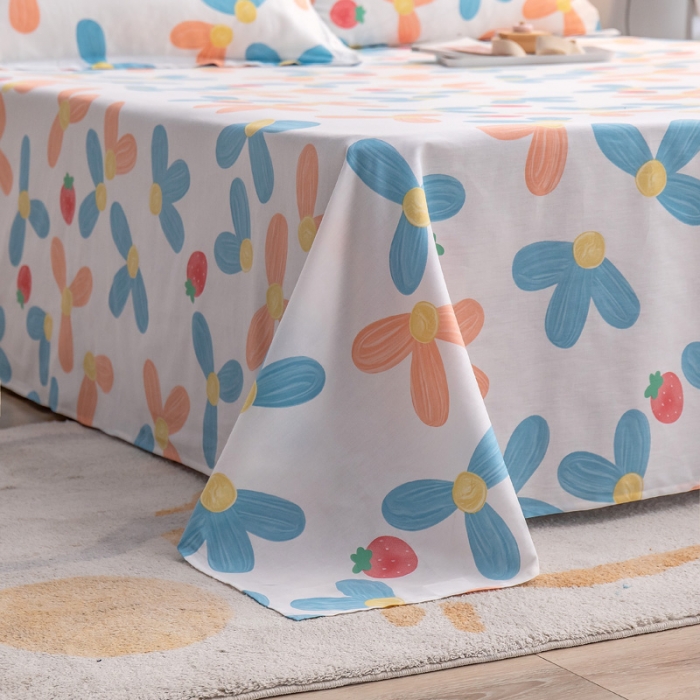 91家纺网 家纺一手货源 找家纺 （总）绵庭 2022新款全棉12868单床单