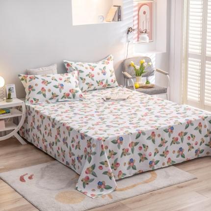 绵庭 2022新款全棉12868单床单 晓风含露