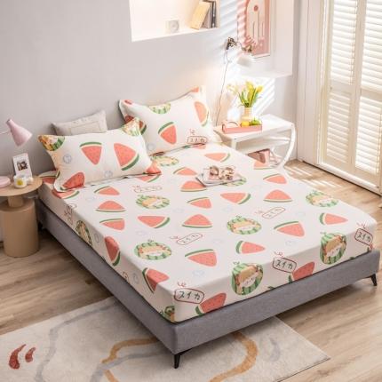 91家纺网 家纺一手货源 找家纺 （总）绵庭 2022新款全棉12868单床笠