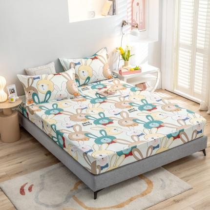 91家纺网 家纺一手货源 找家纺 （总）绵庭 2022新款全棉12868单床笠