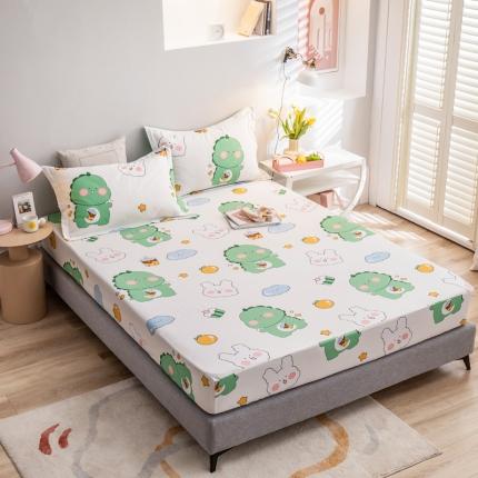 绵庭 2022新款全棉12868单床笠 恐龙宝宝