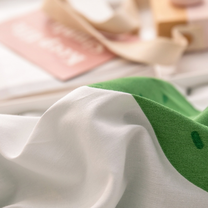 91家纺网 家纺一手货源 找家纺 绵庭 2022新款全棉12868单床笠 牛油果女孩