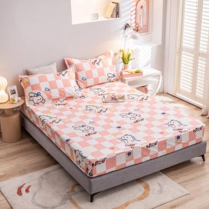 绵庭 2022新款全棉12868单床笠 甜美主义