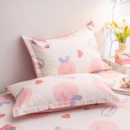 91家纺网 家纺一手货源 找家纺 （总）绵庭 2022新款全棉12868单枕套