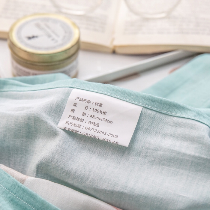 91家纺网 家纺一手货源 找家纺 （总）绵庭 2022新款全棉12868单枕套