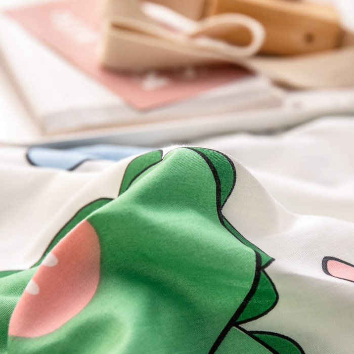 91家纺网 家纺一手货源 找家纺 绵庭 2022新款全棉12868单枕套 恐龙宝宝