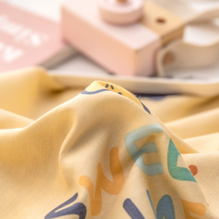 91家纺网 家纺一手货源 找家纺 绵庭 2022新款全棉12868单枕套 快乐虎-黄